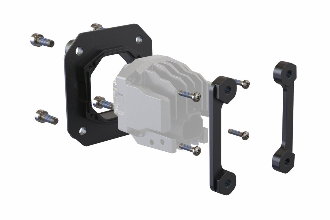 Flush or Angled Mounting Kit Morimoto 1Banger